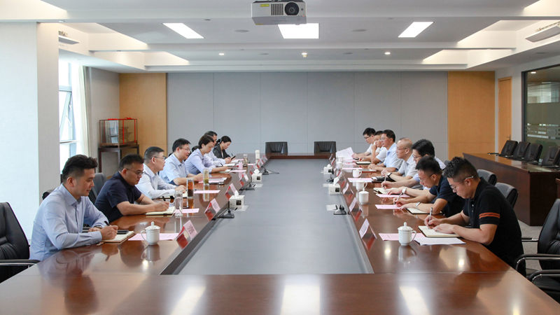 安徽輝隆投資集團(tuán)董事長(zhǎng)王濤到浙農(nóng)考察交流